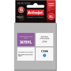 Activejet AB-3619CNX ink (replacement for Brother LC3619CXL; Supreme; 20 ml; cyan) Tintes printeru izejmateriāli