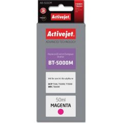 Activejet AB-5000M ink (replacement for Brother BT-5000M; Supreme; 50 ml; magenta) Tintes printeru izejmateriāli