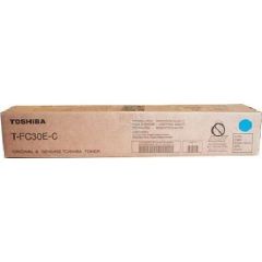 Toner Toshiba T-30E Cyan Oryginał  (T-FC30EC) Lāzerprinteru izejmateriāli