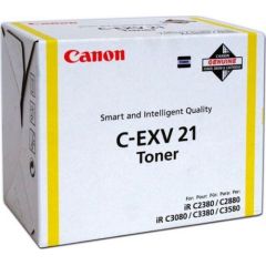 Toner Canon C-EXV21 Yellow Oryginał  (CF2801B002) Lāzerprinteru izejmateriāli