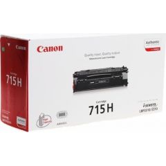 Toner Canon CRG-715H Black Oryginał  (1976B002) Lāzerprinteru izejmateriāli