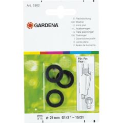 Gardena flat gasket, 3 piecesi (5301) Jaunumi -Dārzam