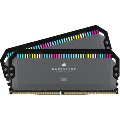 Corsair DDR5 64GB - 5600 - CL - 40 - Dominator Plat - K2 COR, RAM, CMT64GX5M2B5600Z40K, Dominator Platinium, XMP, EXPO, grey/black