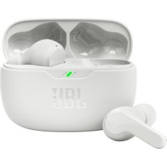JBL wireless earbuds Wave Beam, white