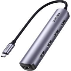 Adapter Hub UGREEN,  USB_C to 4x USB 3.0, HDMI,