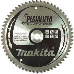Griešanas disks alumīnijam Makita SPECIALIZED; 180x2,4x30,0 mm; Z60; 0°