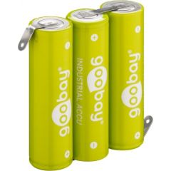 Goobay 3x AA (Mignon) - 2100 mAh, Solder tail (Z), (NiMH) 3.6 V Baterijas un akumulatori