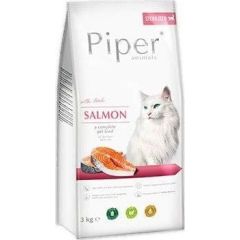 Dolina Noteci Piper Animals z łososiem dla kotów sterylizowanych 3kg