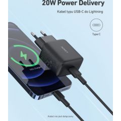 Aukey AUEKY PA-R1 Swift Wall charger 1x USB-C Power Delivery 3.0 20W