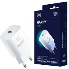 3MK  
       Apple  
       3mk Hardy Charger 33W 
     White