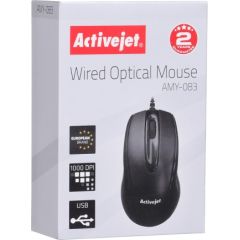 Activejet AMY-083 USB wired mouse