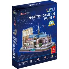 CUBIC FUN LED 306-20509 3D LED PUZZLE - NOTRE DAME Puzles