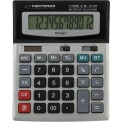 Esperanza ECL103 calculator Desktop Basic Black, Gray Kalkulatori