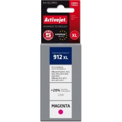Activejet AH-912MRX ink for HP printers, Replacement HP 912XL 3YL82AE; Premium; 990 pages; purple