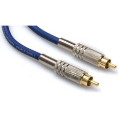 Hosa Technology DRA-503 coaxial cable RG-59/U 3 m 1x RCA Blue