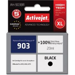 Activejet AH-903BR ink (replacement for HP 903 T6L99AE; Premium; 20 ml; black)