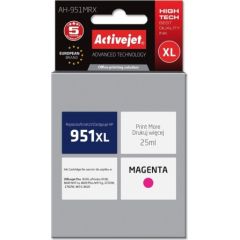 Activejet AH-951MRX HP Printer Ink, Compatible with HP 951XL CN047AE;  Premium;  25 ml;  magenta. Tintes printeru izejmateriāli