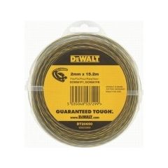DeWALT Trimmer Line 2mm x 15.2m Piederumi dārza tehnikai