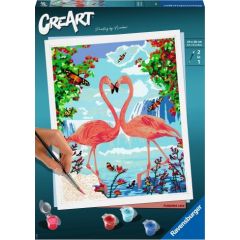 RAVENSBURGER CreArt Flamingos in Love