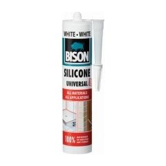 Bison Бизон силикон универсальный белый 280 мл