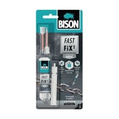 Bison Fast Fix2 LIQUID METAL  10g Krāsas un lakas, līmes 
