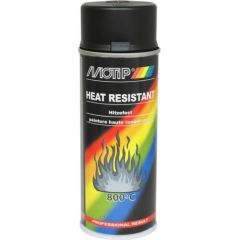 Krāsot Motip THERMO SPRAY; 800 °C; 400 ml; melns Krāsošanas iekārtas