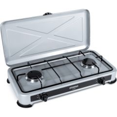 Gas cooker PROMIS KG200 SILVER WITHOUT REDUCER Mini cepeškrāsnis un virsmas