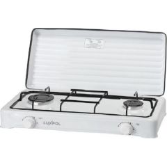 Luxpol K02S 2-burner gas cooker (white)