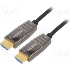 ASSMANN HDMI AOC Hybrid-fiber connection cable Type A M/M 20m UHD 8K60Hz CE gold
