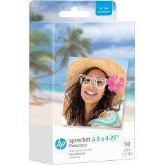 HP photo paper Sprocket Zink 8.9x10.8cm 50 sheets Jaunumi - Datori