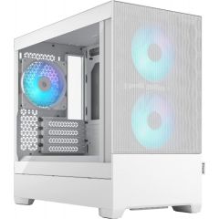 Fractal Design Pop Mini Air RGB white TG Clear Tint, Tower Case (white)