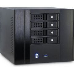 Inter-Tech SC-4004 4 * HDD black ITX storage enclosure