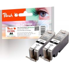 PEACH ink black compatible with PGI-570XL Twin Pack