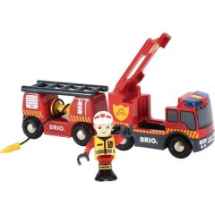 BRIO Light and Sound Fire Engine (33542)