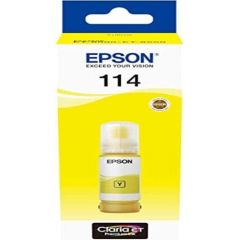Epson Yellow Ink 114 EcoTank (C13T07B440) Tintes printeru izejmateriāli