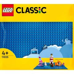 LEGO 11025 Classic Blue Building Plate, construction toy (square base plate with 32x32 studs as a basis for LEGO sets, construction toys for children)