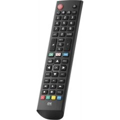 One for all LG TV replacement remote control (black)
