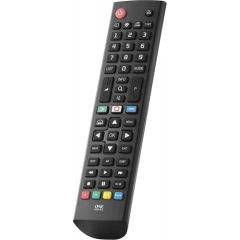 One for all LG TV replacement remote control (black) TV pultis