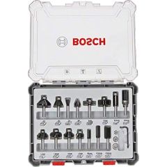 Bosch cutter set 2607017472 15 parts - 2607017472 Jaunumi -Dārzam