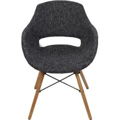 Krēsls TURINO 59.5x59xH80.5cm t.pelēks