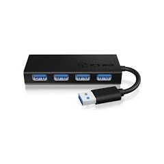 Raidsonic ICY BOX IB-AC6104 USB 3.0 Hub black