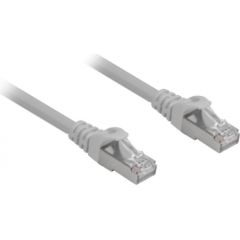Sharkoon network cable RJ45 CAT.6a SFTP LSOH grey 1,0m - HalogenFree