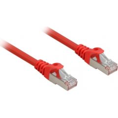 Sharkoon network cable RJ45 CAT.6a SFTP LSOH red 0,25m - HalogenFree