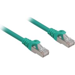 Sharkoon network cable RJ45 CAT.6a SFTP LSOH green 5,0m - HalogenFree