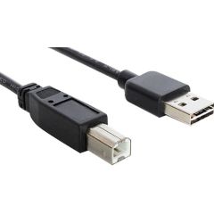 DeLOCK Kabel EASY USB 2.0-A> B Plug/Plug 2m