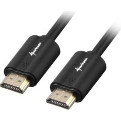 Sharkoon cable HDMI -> HDMI 4K black 5.0m - A-A HDMI vadi