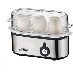 Adler Mesko MS 4485 egg cooker 3 egg(s) 210 W Black,Silver,Transparent