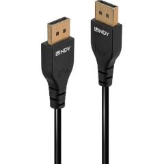 Lindy DisplayPort 1.4 Cable, Slim (black, 2 meters)
