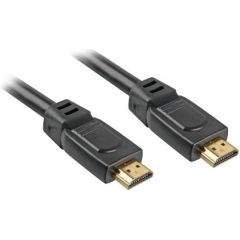 Sharkoon Adapter HDMI -> HDMI black 10m HDMI vadi