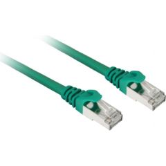 Sharkoon patch network cable SFTP, RJ-45, with Cat.7a raw cable (green, 5 meters)